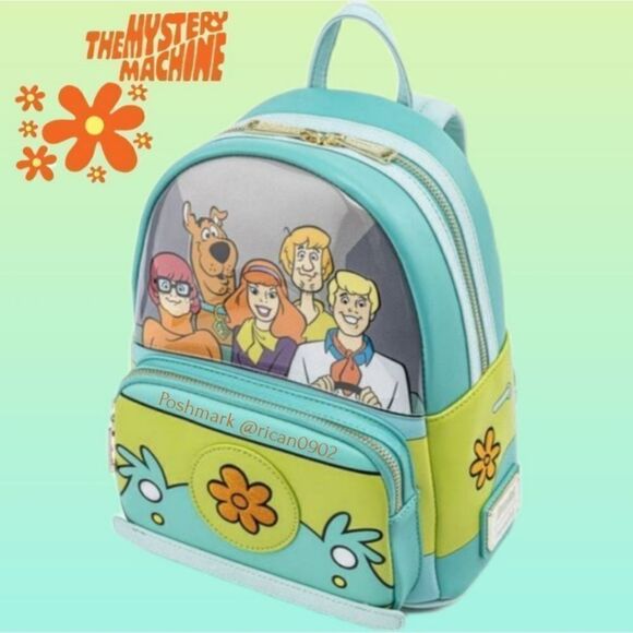 Loungefly Scooby Doo Mystery Machine Mini Backpack - Picture 2 of 4
